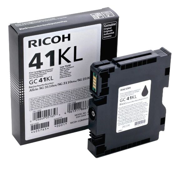 Picture of RICOH GC41K BLACK INK CARTRIDGE (405761)