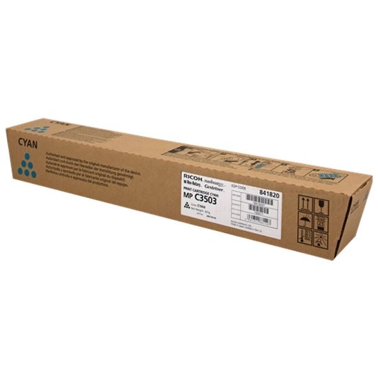 Picture of RICOH MPC3503 TONER CYAN 841820
