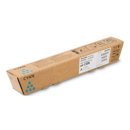 Picture of RICOH MPC406 TONER CYAN 842096