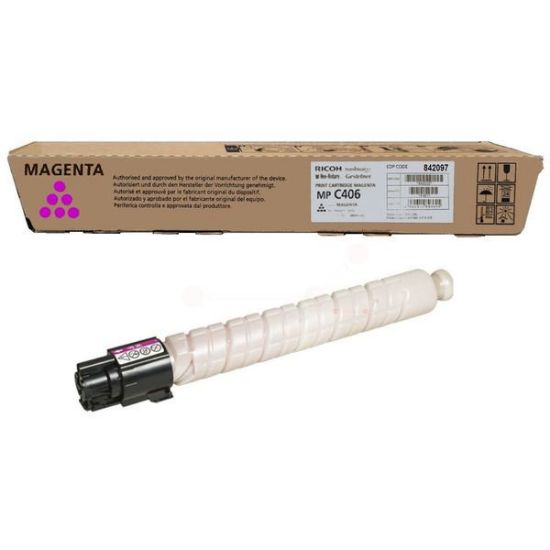 Picture of RICOH MPC406 TONER MAGENTA 842097