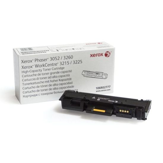 Picture of XEROX TONER BLACK 106R02777 3225
