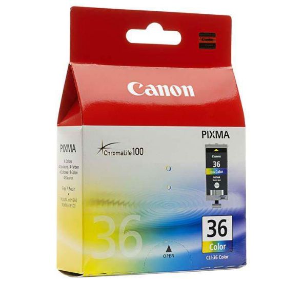 Picture of CANON INK CART. CLI-36 COLOUR