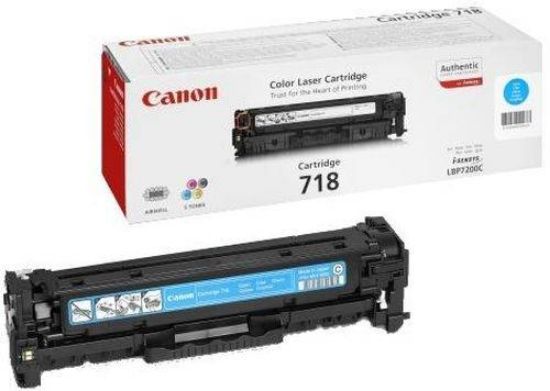 Picture of CANON CRG 718 TONER CYAN 2661B002