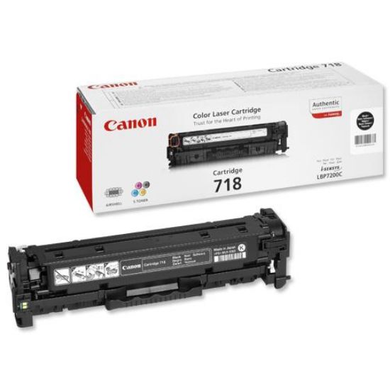 Picture of CANON CRG 718 TONER BLACK 2662B002