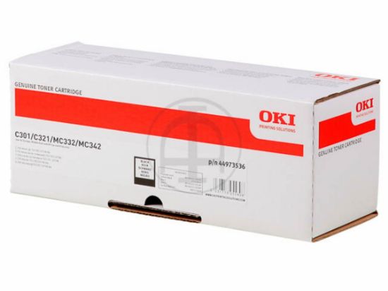 Picture of OKI C301/C321 TONER BLACK 44973536