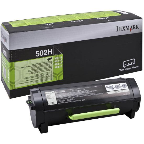 Picture of LEXMARK 502 HIGH CAP TONER BLACK 50F2H00