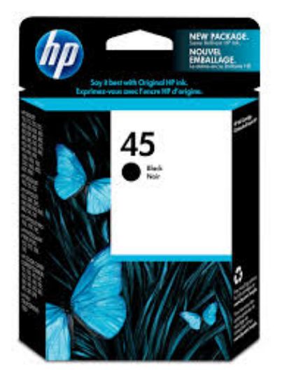 Picture of HP N.45 CARTRIDGE BLACK