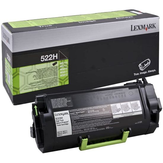 Picture of LEXMARK 52D2H00 HIGH CAP TONER CART.