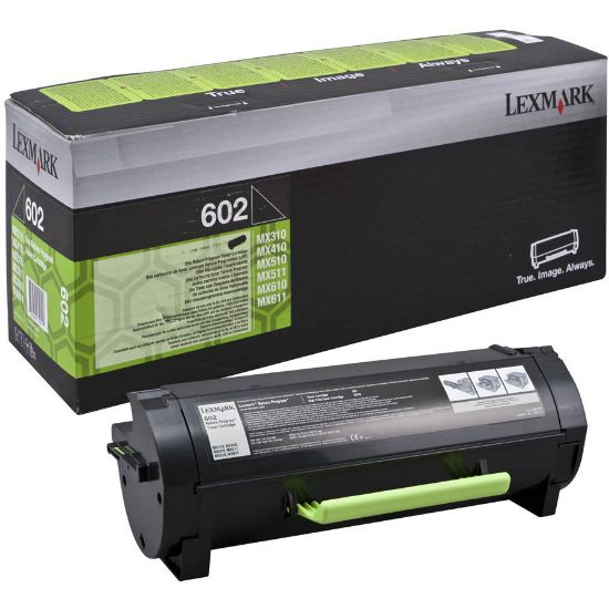 Picture of LEXMARK 602 TONER BLACK 60F2000
