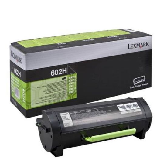 Picture of LEXMARK 602 HIGH CAP TONER BLACK 60F2H00