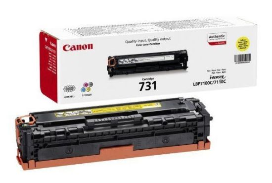 Picture of CANON 731 TONER YELLOW