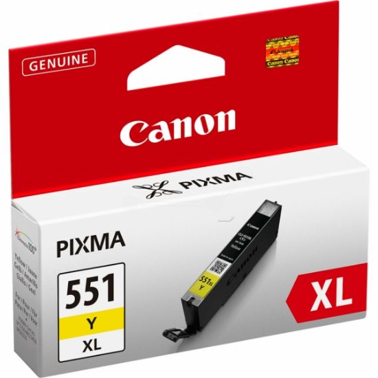 Picture of CANON INK CART. CLI-551XL YELLOW