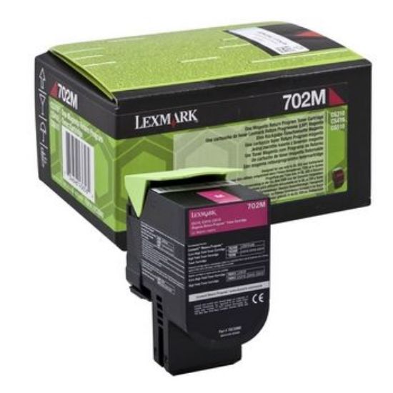 Picture of LEXMARK 702M MAGENTA 70C20M0 STD CAP