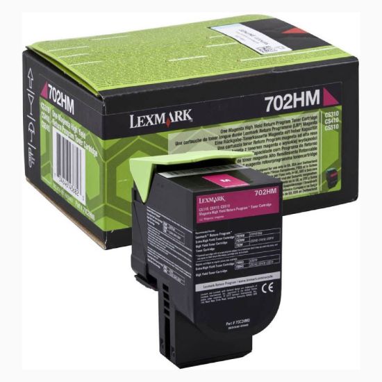 Picture of LEXMARK 702HM MAGANETA 70C2HM0 HIGH YLD