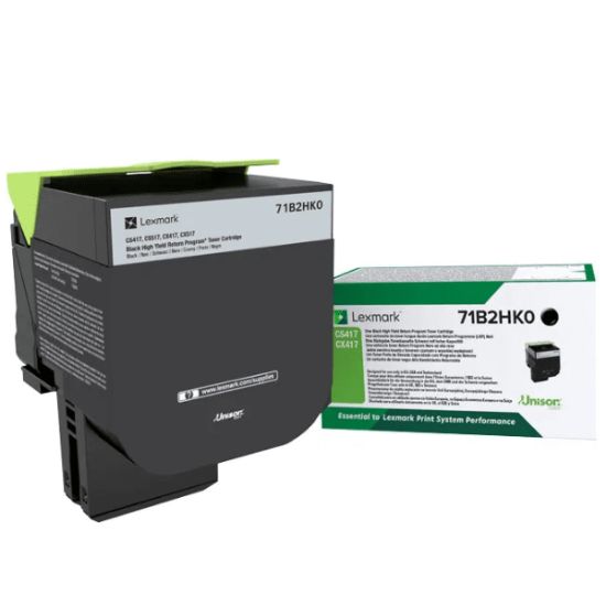 Picture of LEXMARK TONER BLACK 71B2HK0