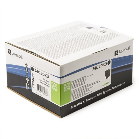 Picture of LEXMARK 742K BLACK 74C20K0