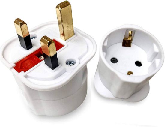 Picture of SCHUKO PLUG ADAPTOR EU TO UK