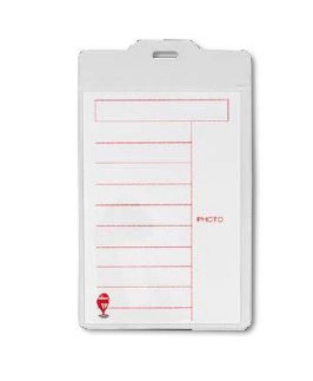 Picture of NAME BADGE SOFT PORTRAIT 75X110MM 2050/4