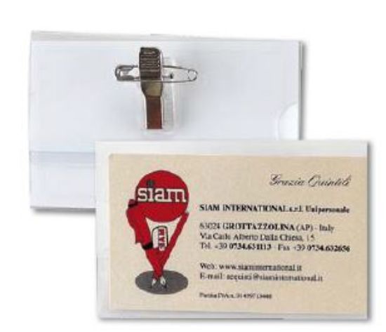 Picture of NAME BADGE NEEDLE 90X55MM 900/2050