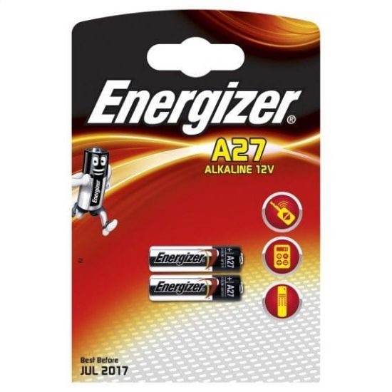 Picture of BATTERIES A27 12V ENERGIZER X2