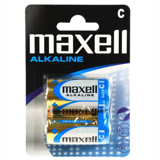 Picture of BATTERIES SIZE C LR14 X2 MAXELL
