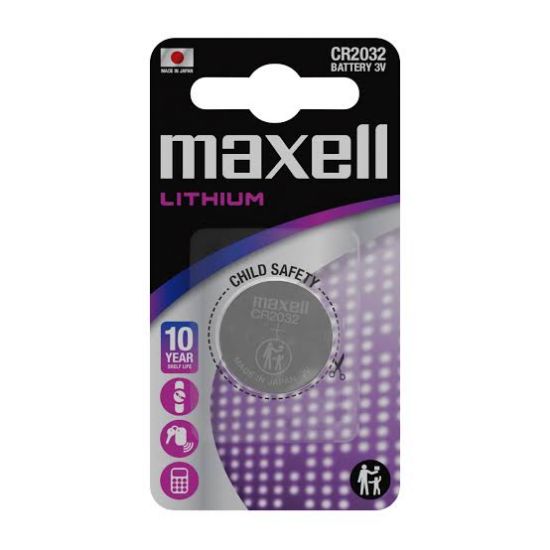 Picture of BATTERIES CR2032 MAXELL