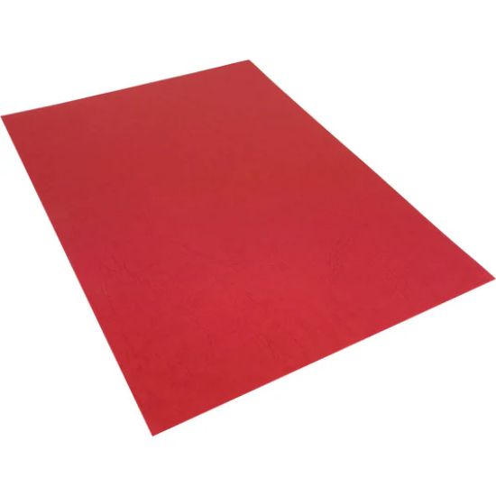 Picture of A4 BINDING BACK CARDBOARD RED X100