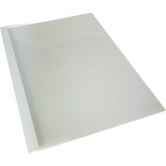 Picture of HEAT BINDING COVERS WHITE 3MM X100