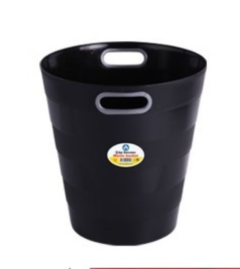Picture of ARK OFFICE BIN SOLID BLACK 13L 1051