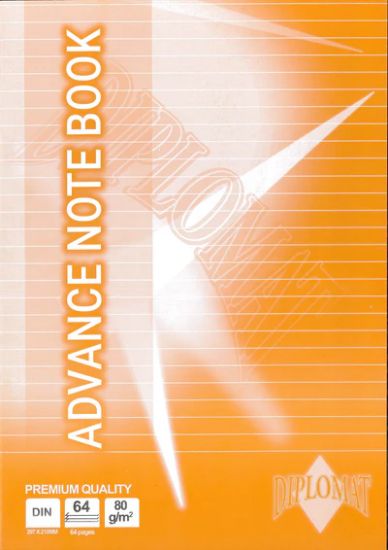 Picture of A4 ADVANCED BOOK 2MM 64 PAGES