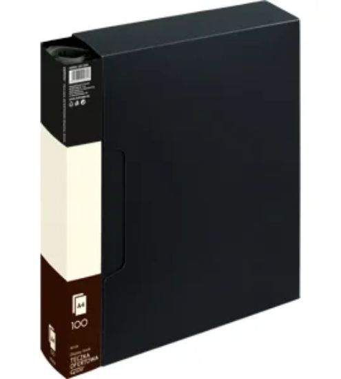 Picture of DISPLAY BOOK 9010A 100 SHTS, BLACK