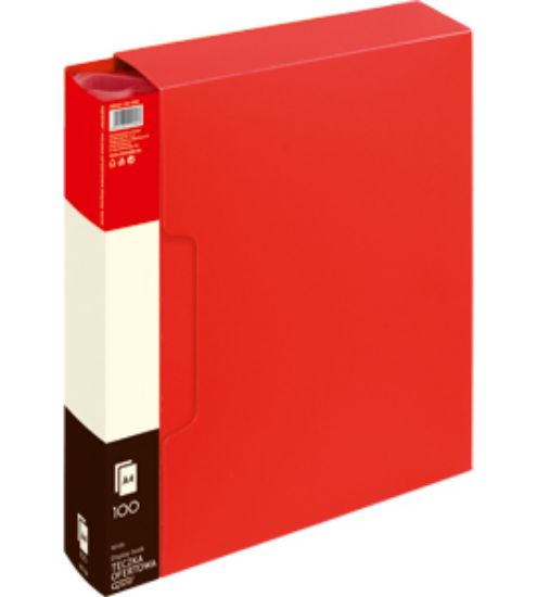Picture of DISPLAY BOOK 9010A 100 SHTS, RED