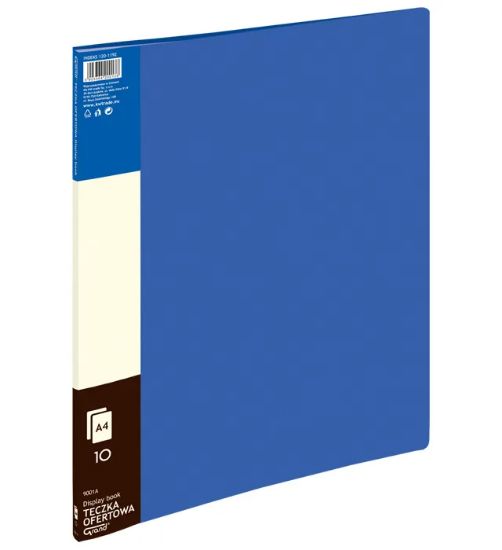Picture of DISPLAY BOOK 9001A 10 SHTS, BLUE
