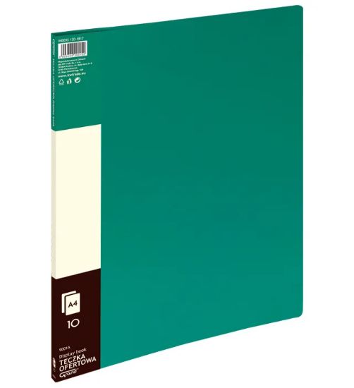 Picture of DISPLAY BOOK 9001A 10 SHTS, GREEN
