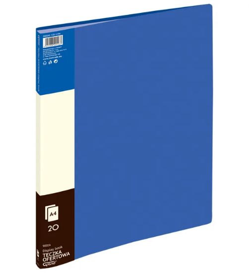 Picture of DISPLAY BOOK 9002A 20 SHTS, BLUE