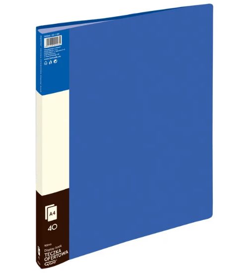 Picture of DISPLAY BOOK 9004A 40 SHTS, BLUE