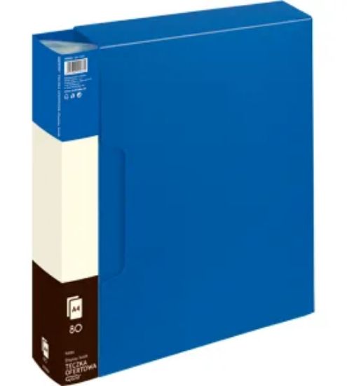 Picture of DISPLAY BOOK 9008A 80 SHTS, BLUE