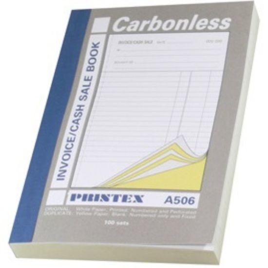 Picture of A5 INVOICE/CASH SALE BOOK DUPLICATE A506