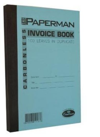 Picture of A5 INVOICE BOOK DUPLICATE CONTESSA