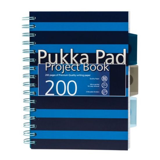 Picture of PUKKA A5 NOTEBOOK WITH TABS SIDE SPIRAL