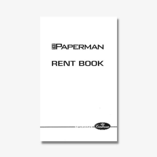 Picture of A6 RENT BOOK PAPERMAN