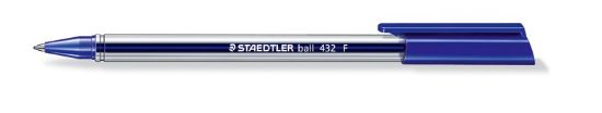 Picture of STAEDTLER BALL PEN 432F BLUE FINE