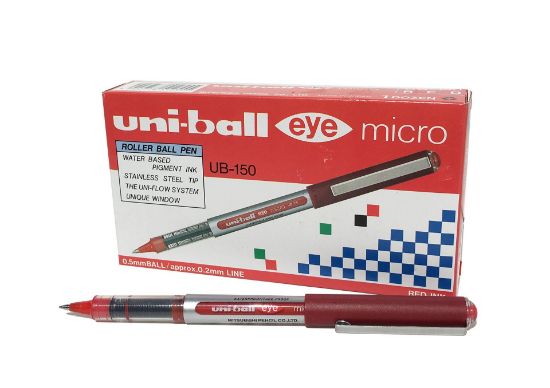 Picture of UNI-BALL EYE MICRO UB-150 ROLLER RED