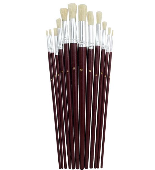 Picture of PAINT BRUSHES ROUND 582 X12PCS