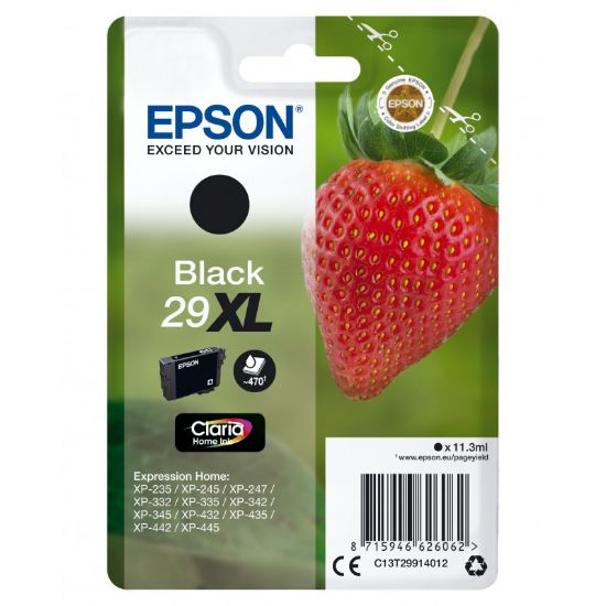 Picture of EPSON CART. 29XL BLACK C13T29914012