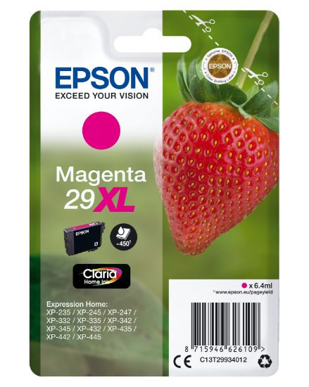 Picture of EPSON CART. 29XL MAGENTA C13T29934012