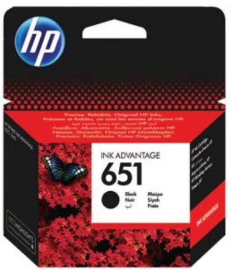 Picture of HP N.651 INK CARTRIDGE BLACK
