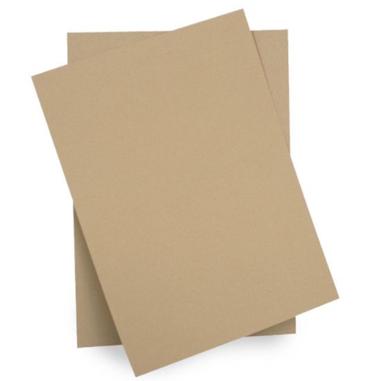 Picture of CARDBOARD 250GSM LIGHT BROWN 45X64CM