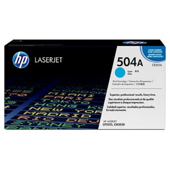 Picture of HP N.504A TONER CYAN CE251A