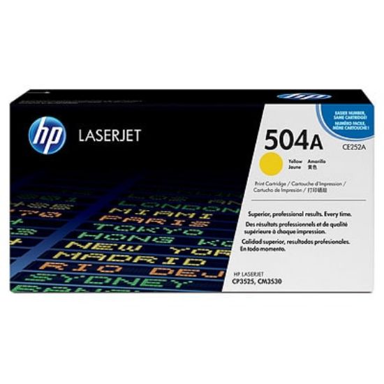 Picture of HP N.504A TONER YELLOW CE252A